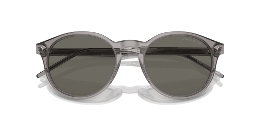 0AR8211 - Giorgio Armani - (Transparent Grey) Grey - 52 - 20 - 145 MM - Ardor Eyewear 8056262045527