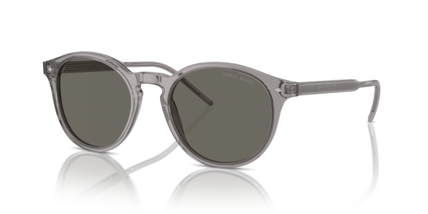 0AR8211 - Giorgio Armani - (Transparent Grey) Grey - 52 - 20 - 145 MM - Ardor Eyewear 8056262045527