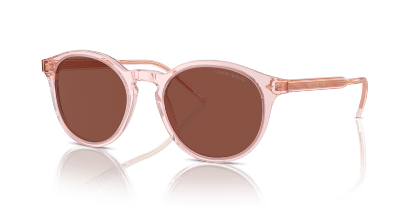 0AR8211 - Giorgio Armani - (Transparent Pink) Red - 52 - 20 - 145 MM - Ardor Eyewear 8056262045558