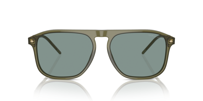 0AR8212 - Giorgio Armani - (Transparent Green) Grey - 58 - 16 - 145 MM - Ardor Eyewear 8056262039281