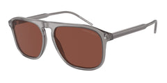 0AR8212 - Giorgio Armani - (Transparent Grey) Red - 58 - 16 - 145 MM - Ardor Eyewear 8056262039243