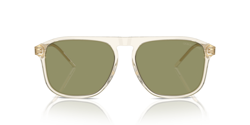 0AR8212 - Giorgio Armani - (Transparent Yellow) Green - 58 - 16 - 145 MM - Ardor Eyewear 8056262039267