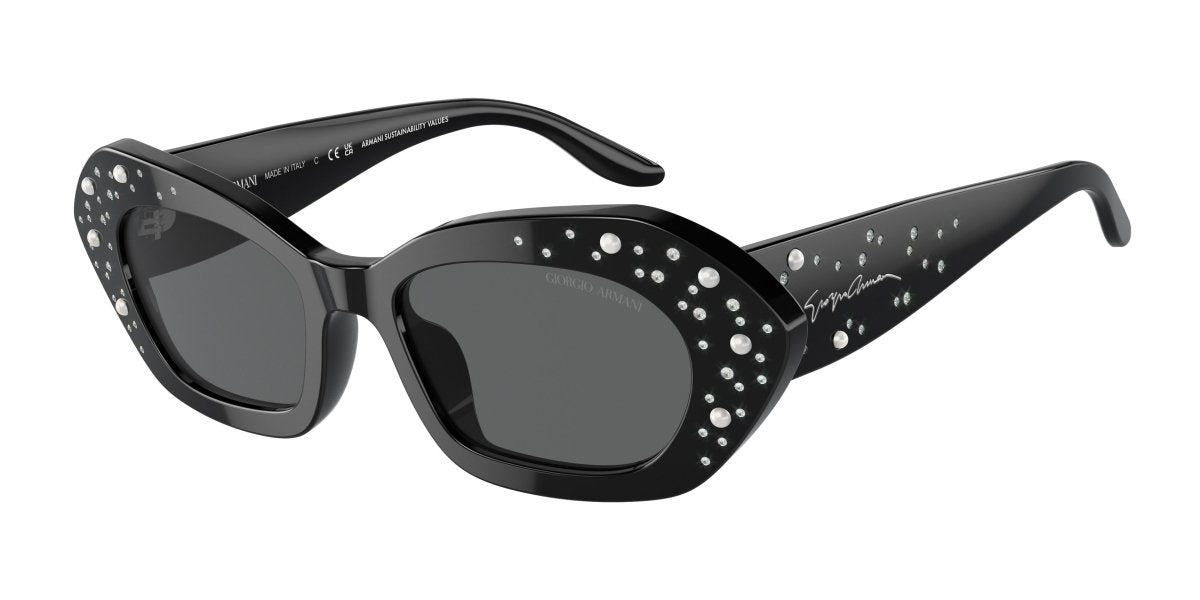 0AR8213BU - Giorgio Armani - (Black) Dark Grey - 50 - 18 - 140 MM - Ardor Eyewear 8056262041871