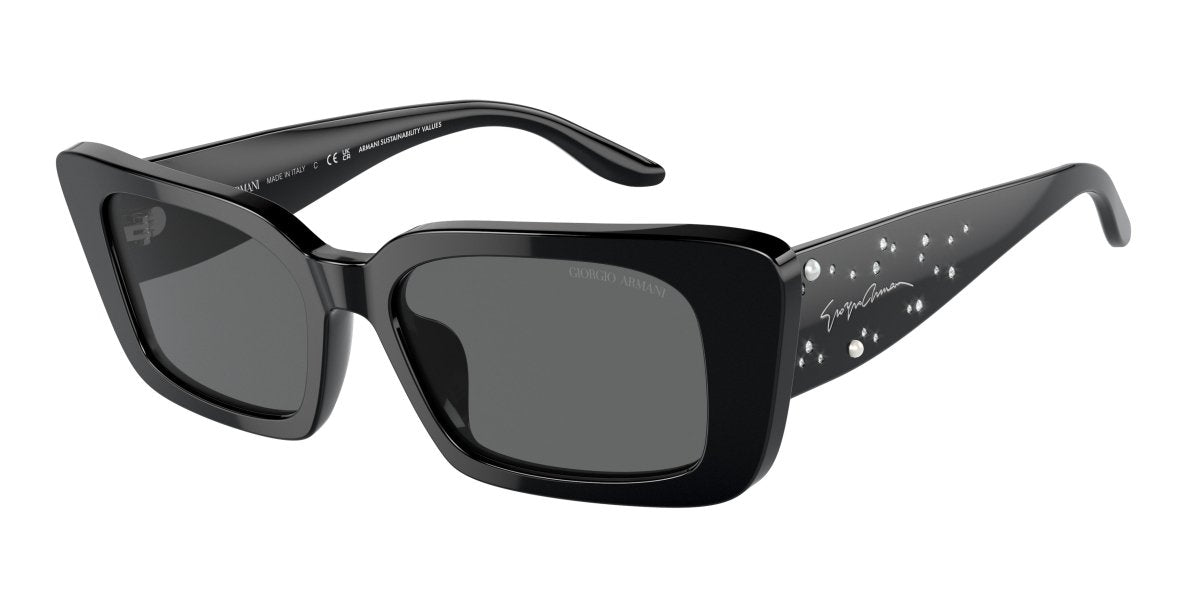 0AR8214BU - Giorgio Armani - (Black) Dark Grey - 53 - 17 - 140 MM - Ardor Eyewear 8056262044186