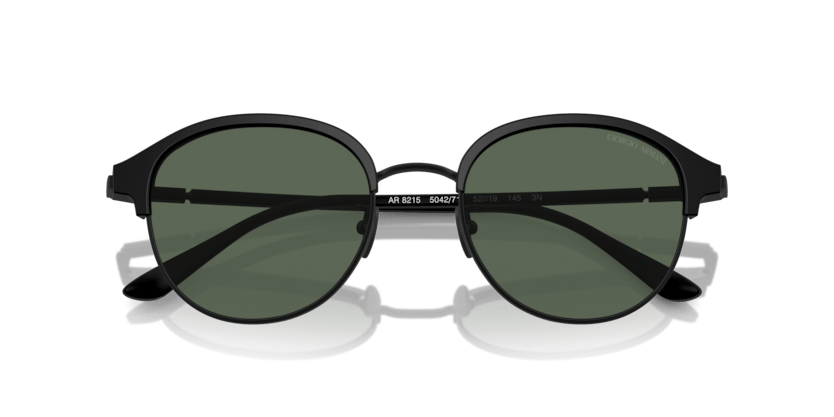 0AR8215 - Giorgio Armani - (Matte Black) Dark Green - 52 - 20 - 145 MM - Ardor Eyewear 8056262032343