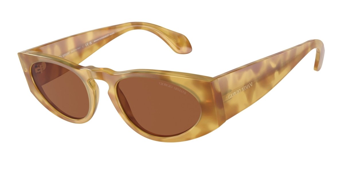 0AR8216 - Giorgio Armani - (Yellow Havana) Dark Brown - 51 - 20 - 145 MM - Ardor Eyewear 8056262068328