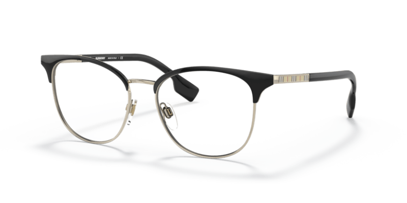 Light Gold/Black - 0BE1355 8056597423625  Eyeglasses Woman