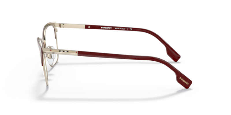 Burberry 0BE1362 Light Gold/Bordeaux 8056597493086