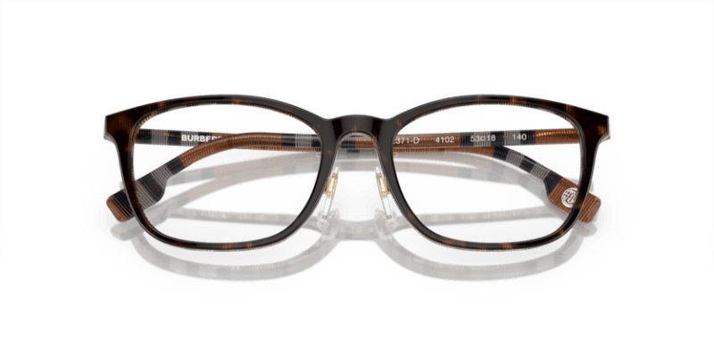 Top Dark Havana/Check Brown - 0BE2371D 8056597952606  Eyeglasses Man
