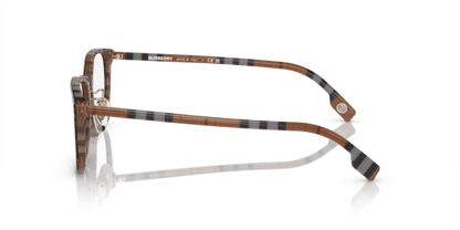 Top Dark Havana/Check Brown - 0BE2371D 8056597952606  Eyeglasses Man