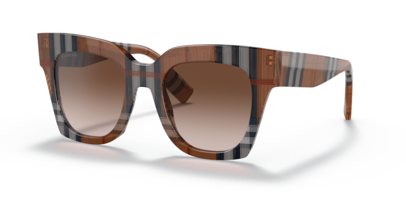 Brown Check - 0BE4364 8056597597210  Sunglasses Woman