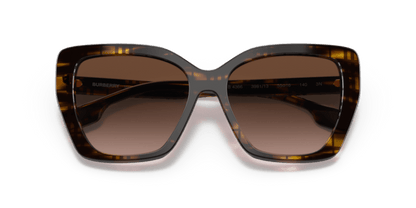 Burberry 0BE4366 Top Check/Striped Brown 8056597594363