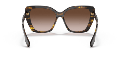 Burberry 0BE4366 Top Check/Striped Brown 8056597594363