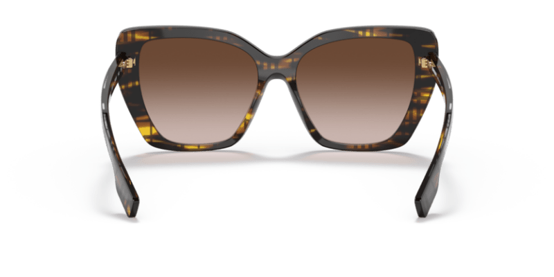 Burberry 0BE4366 Top Check/Striped Brown 8056597594363