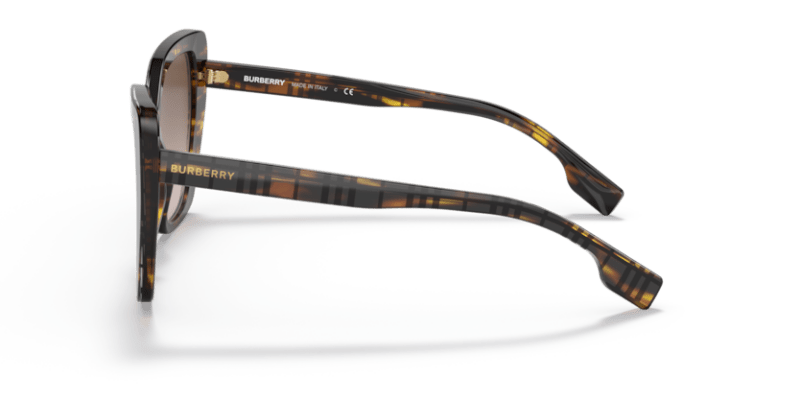 Burberry 0BE4366 Top Check/Striped Brown 8056597594363