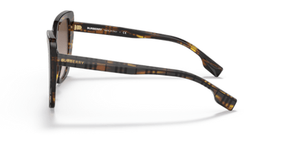 Burberry 0BE4366 Top Check/Striped Brown 8056597594363