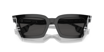 Black/Check White Black - 0BE4392U 8056597826679  Sunglasses Woman