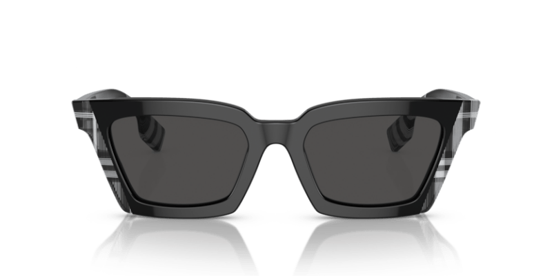 Black/Check White Black - 0BE4392U 8056597826679  Sunglasses Woman