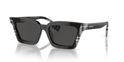 Black/Check White Black - 0BE4392U 8056597826679  Sunglasses Woman