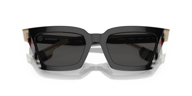 Black/Vintage Check - 0BE4392U 8056597826686  Sunglasses Woman