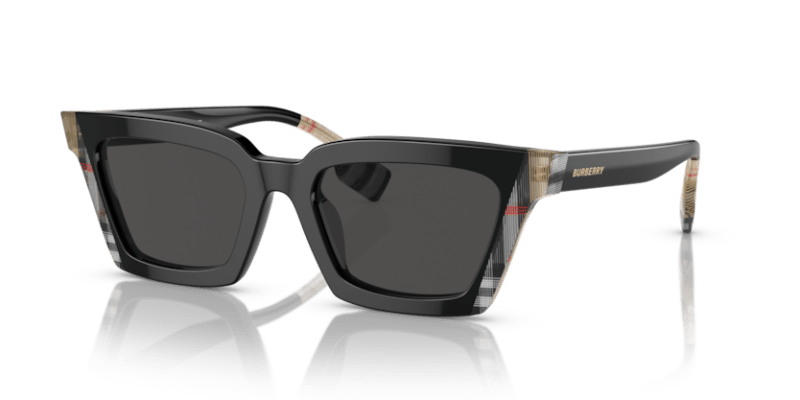 Black/Vintage Check - 0BE4392U 8056597826686  Sunglasses Woman