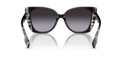Black/Check White Black - 0BE4393 8056597826341  Sunglasses Woman