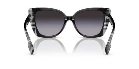 Black/Check White Black - 0BE4393 8056597826341  Sunglasses Woman