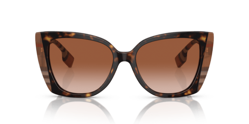 Dark Havana/Check Brown - 0BE4393 8056597826365  Sunglasses Man