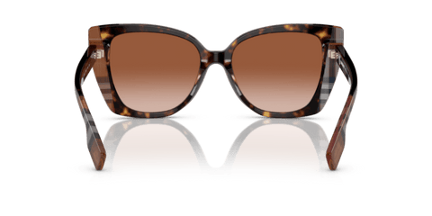 Dark Havana/Check Brown - 0BE4393 8056597826365  Sunglasses Man
