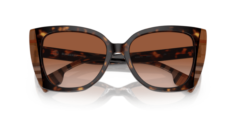 Dark Havana/Check Brown - 0BE4393 8056597826365  Sunglasses Man