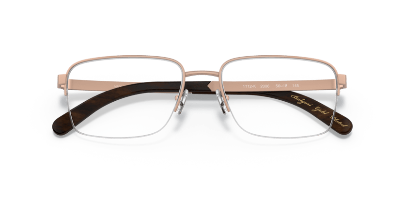 0BV1112K - Bvlgari - Pink - (Matte Pink Gold Plated 2006) - 54 - 18 - 145 MM - Ardor Eyewear 8056597513500