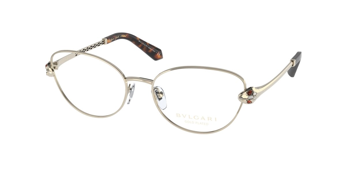 0BV2237KB - Bvlgari - Gold - (Pale Gold Plated 278) - 53 - 17 - 140 MM - Ardor Eyewear 8056597512541