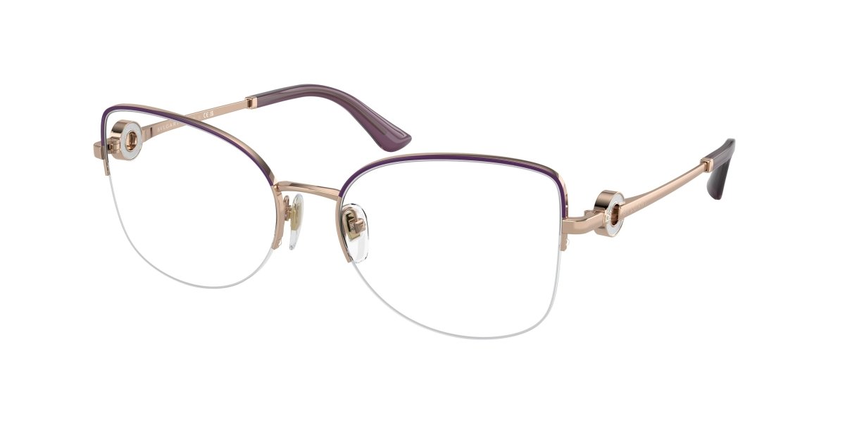 0BV2246B - Bvlgari - Pink - (Pink Gold/Purple 2067) - 53 - 17 - 140 MM - Ardor Eyewear 8056597714235