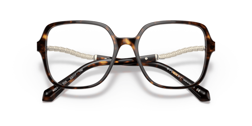 0BV4201B - Bvlgari - Tortoise - (Havana 504) - 53 - 17 - 140 MM - Ardor Eyewear 8056597498401