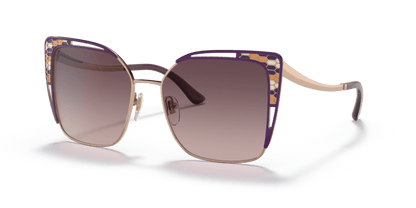 Pink Gradient Glitter - 0BV6179 8056597640275 BVLGARI Sunglasses Woman Butterfly