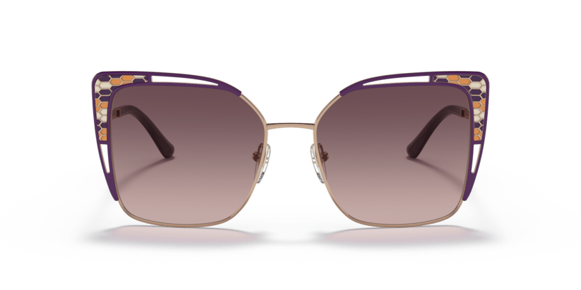 Pink Gradient Glitter - 0BV6179 8056597640275 BVLGARI Sunglasses Woman Butterfly
