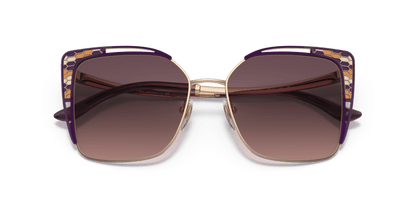 Pink Gradient Glitter - 0BV6179 8056597640275 BVLGARI Sunglasses Woman Butterfly