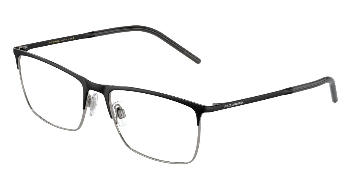 0DG1309 - Dolce & Gabbana - Black - (Matte Black/Gunmetal 1277) - 57 - 18 - 145 MM - Ardor Eyewear 8056597172790