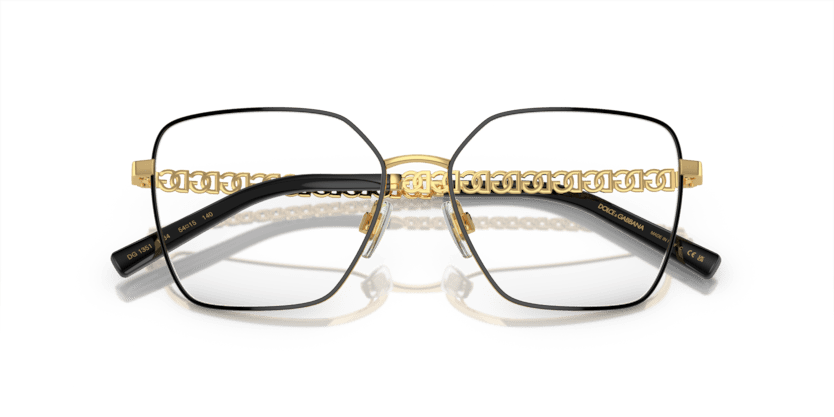 0DG1351 - Dolce & Gabbana - Black - (Gold/Black 1334) - 54 - 15 - 140 MM - Ardor Eyewear 8056597946292