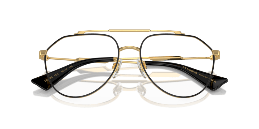 0DG1353 - Dolce & Gabbana - Gold - (Gold/Matte Black 1311) - 55 - 16 - 145 MM - Ardor Eyewear 8056262065198