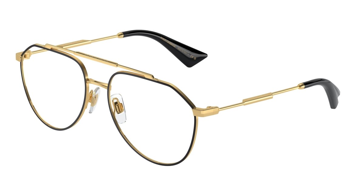 0DG1353 - Dolce & Gabbana - Gold - (Gold/Matte Black 1311) - 55 - 16 - 145 MM - Ardor Eyewear 8056262065198