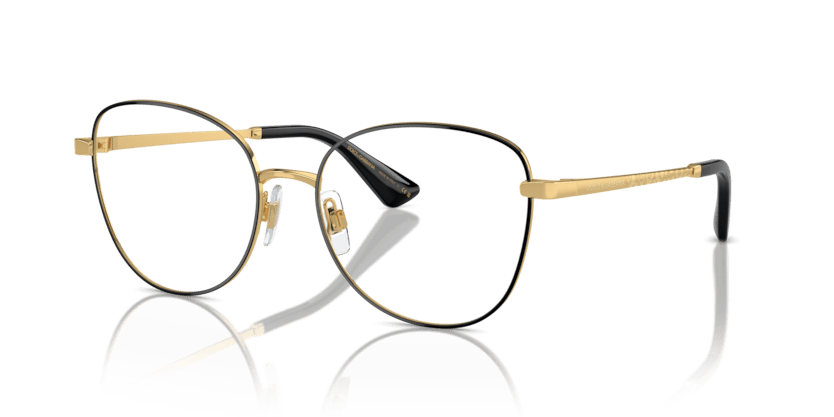 0DG1355 - Dolce & Gabbana - Black - (Gold/Black 1334) - 53 - 17 - 145 MM - Ardor Eyewear 8056262064047