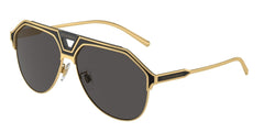 0DG2257 - Dolce & Gabbana - (Gold/Matte Black) Dark Grey - 60 - 13 - 150 MM - Ardor Eyewear 8056597188630