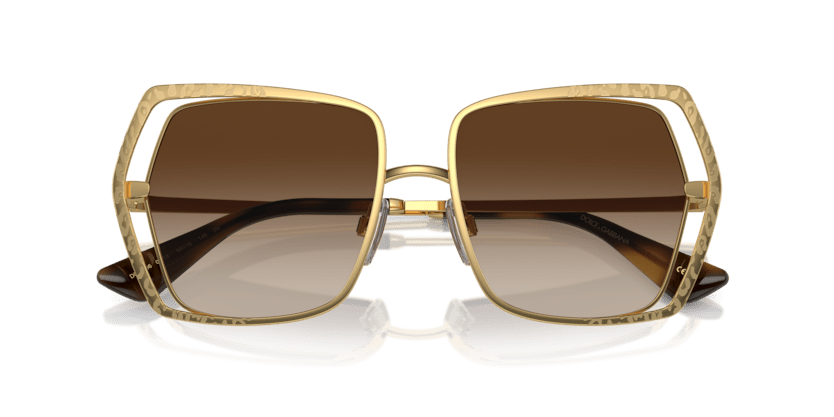 0DG2306 - Dolce & Gabbana - (Gold) Gradient Brown - 55 - 16 - 145 MM - Ardor Eyewear 8056262064214