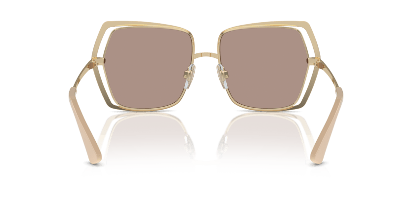 0DG2306 - Dolce & Gabbana - (Pale Gold) Light Brown Mirror Flash Gold - 55 - 16 - 145 MM - Ardor Eyewear 8056262064238