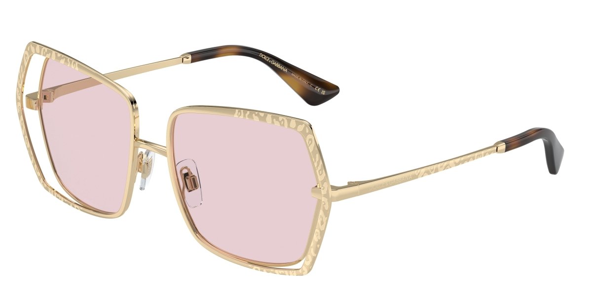 0DG2306 - Dolce & Gabbana - (Pale Gold) Photo Pink To Purple - 55 - 16 - 145 MM - Ardor Eyewear 8056262097540