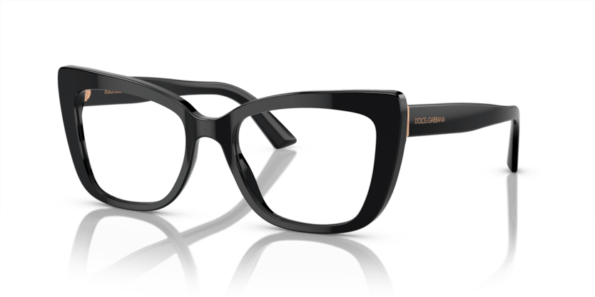 0DG3308 - Dolce & Gabbana - Black - (Black 501) - 53 - 18 - 145 MM - Ardor Eyewear 8053672958812