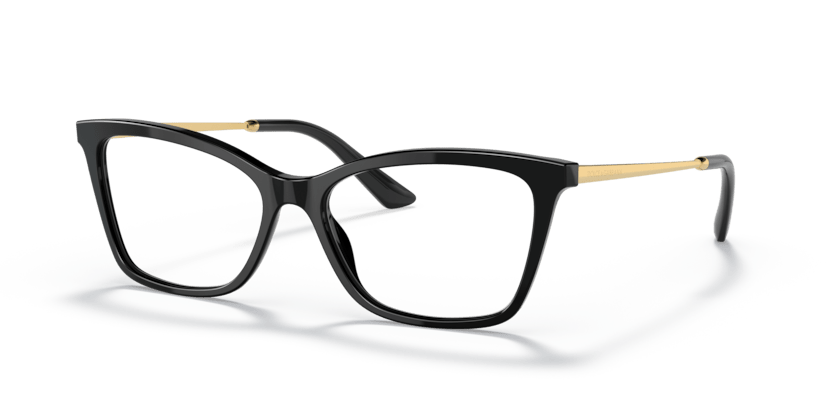 0DG3347 - Dolce & Gabbana - Black - (Black 501) - 54 - 16 - 145 MM - Ardor Eyewear 8056597646253