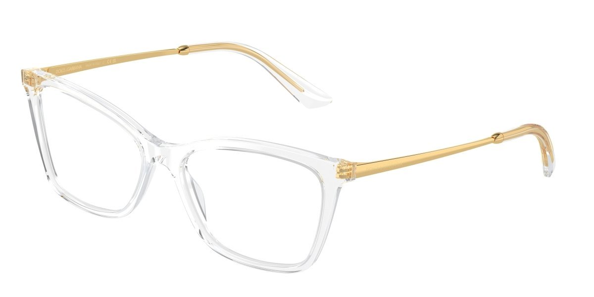 0DG3347 - Dolce & Gabbana - Transparent - (Crystal 3133) - 54 - 16 - 145 MM - Ardor Eyewear 8056597960632