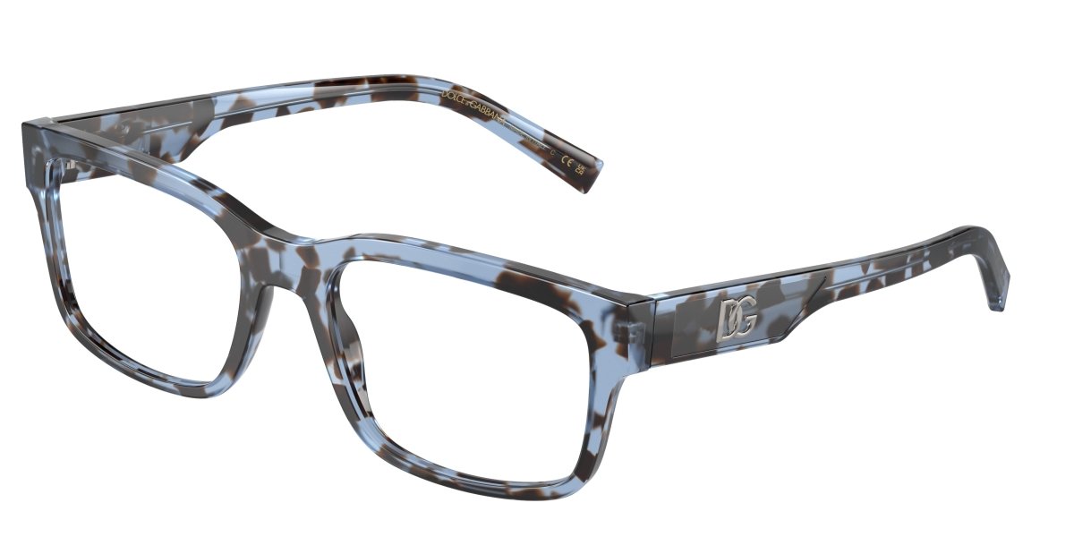 0DG3352 - Dolce & Gabbana - Blue - (Havana Blue 3392) - 55 - 20 - 145 MM - Ardor Eyewear 8056262075050